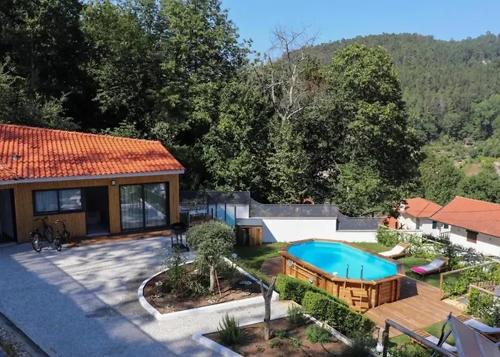 Welcoming House With Pool In Lomba Ferienhaus Lomba (Aveiro)