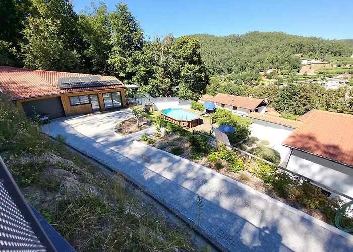 Ferienhaus Welcoming House With Pool In Lomba Lomba (Aveiro)